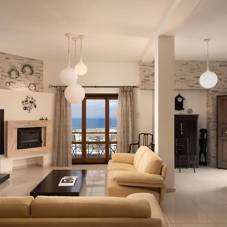 Central Seaview Heven Apartment In Fira  Bagian luar foto