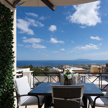 Central Seaview Heven Apartment In Fira  Bagian luar foto
