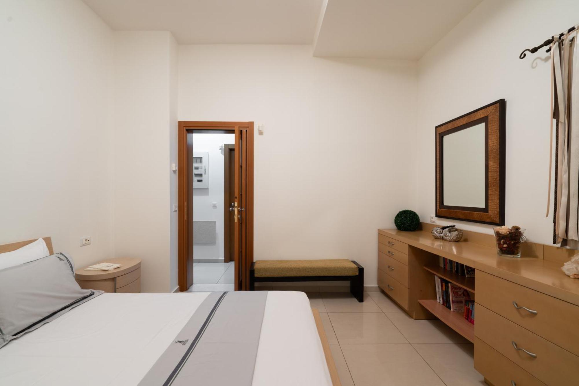 Central Seaview Heven Apartment In Fira  Bagian luar foto
