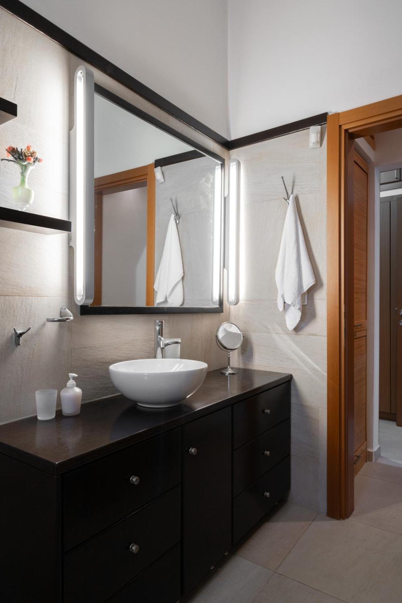 Central Seaview Heven Apartment In Fira  Bagian luar foto