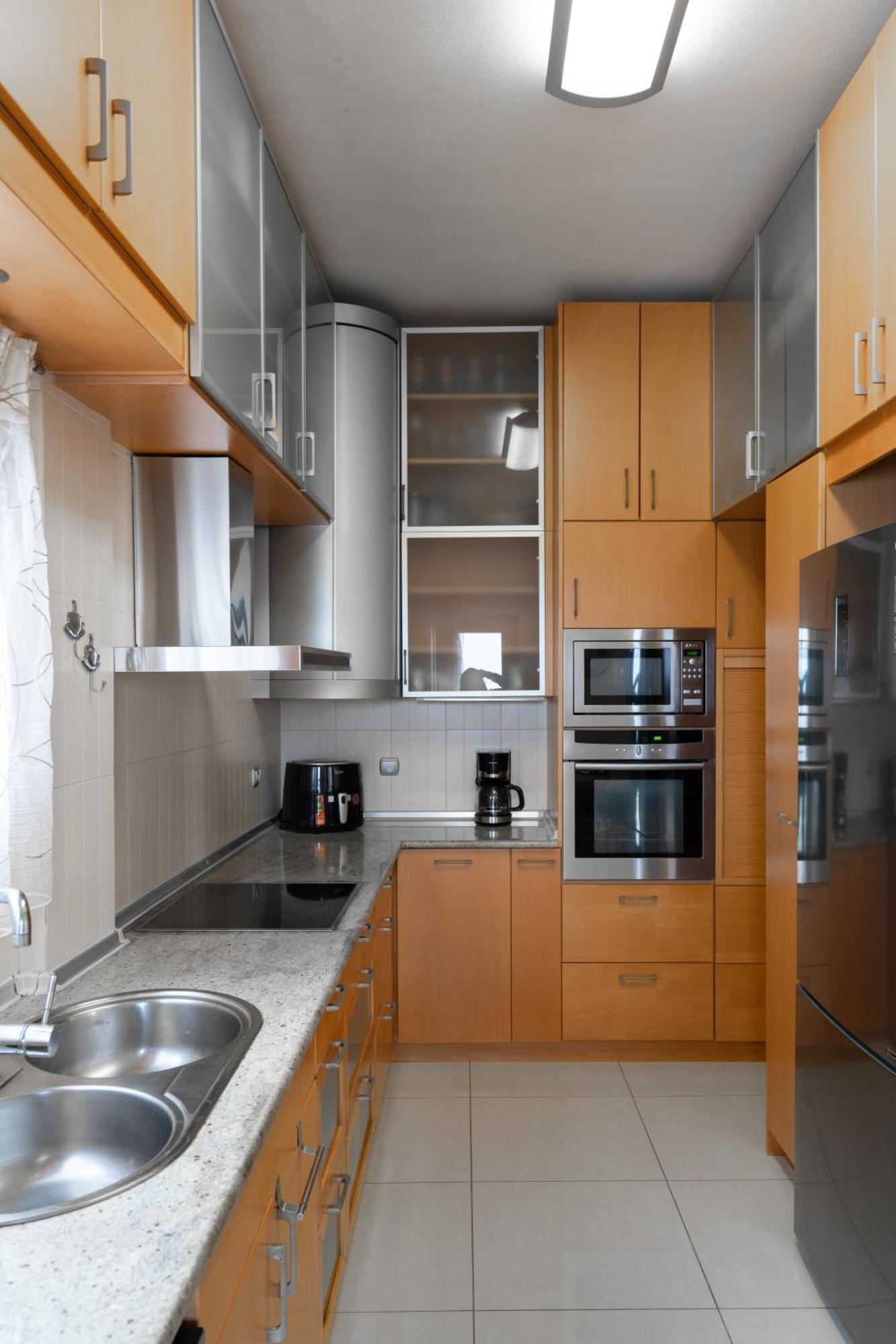 Central Seaview Heven Apartment In Fira  Bagian luar foto